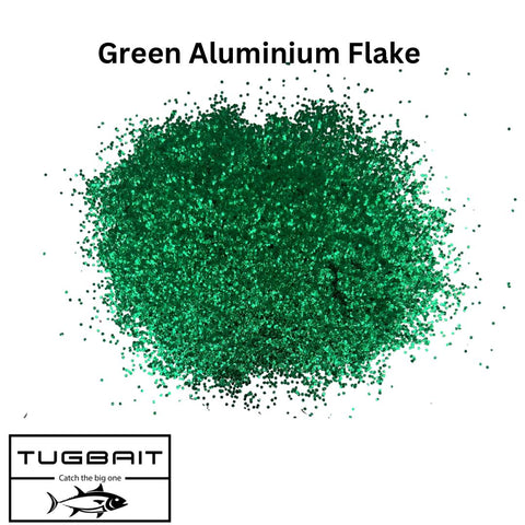 Green Aluminium Flake 0.04"