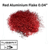 Red Aluminium Flake 0.04"