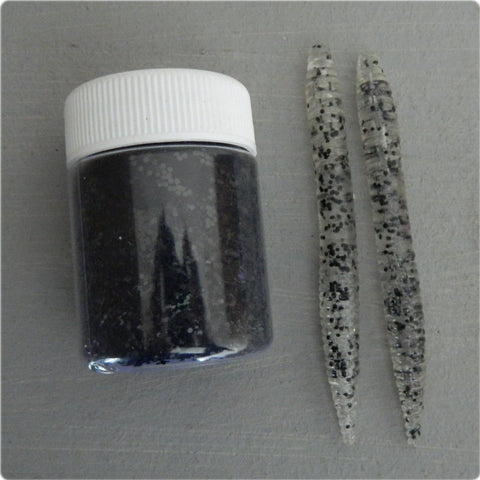 Black Aluminium Flake 0.04"